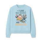 Big Books and Coffee Graphic Tee - Perfect Gift for Book Lovers & Readers, Cute Floral Design, Literary Humor Shirt - Sweatshirt 1758341663347.jpg