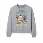 Big Books and Coffee Graphic Tee - Perfect Gift for Book Lovers & Readers, Cute Floral Design, Literary Humor Shirt - Sweatshirt 1758341664117.jpg