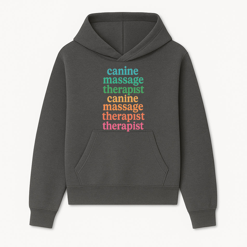 Canine Massage Therapist T-Shirt - Pet Wellness, Dog Massage, Animal Therapy Apparel, Gift for Dog Owners, Veterinarians - Hoodie 1758350834302.jpg