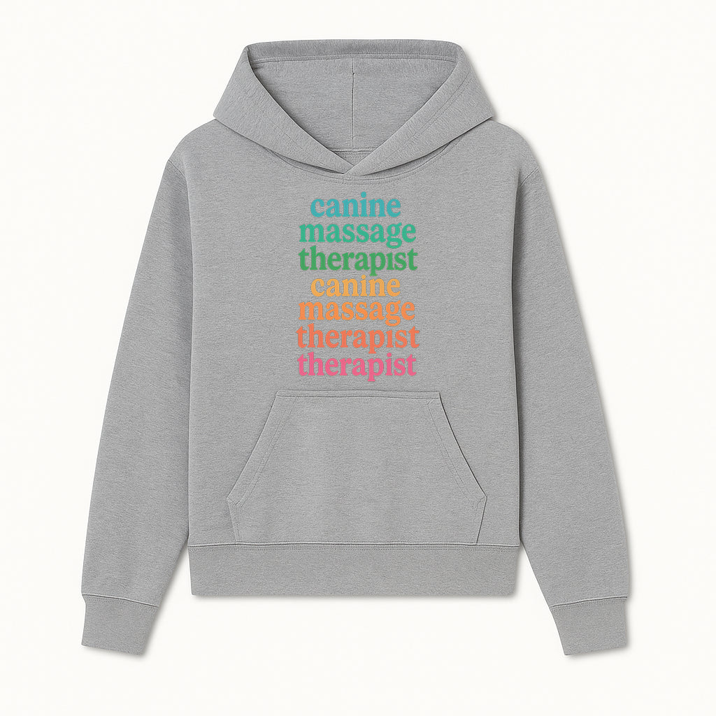 Canine Massage Therapist T-Shirt - Pet Wellness, Dog Massage, Animal Therapy Apparel, Gift for Dog Owners, Veterinarians - Hoodie 1758350834579.jpg