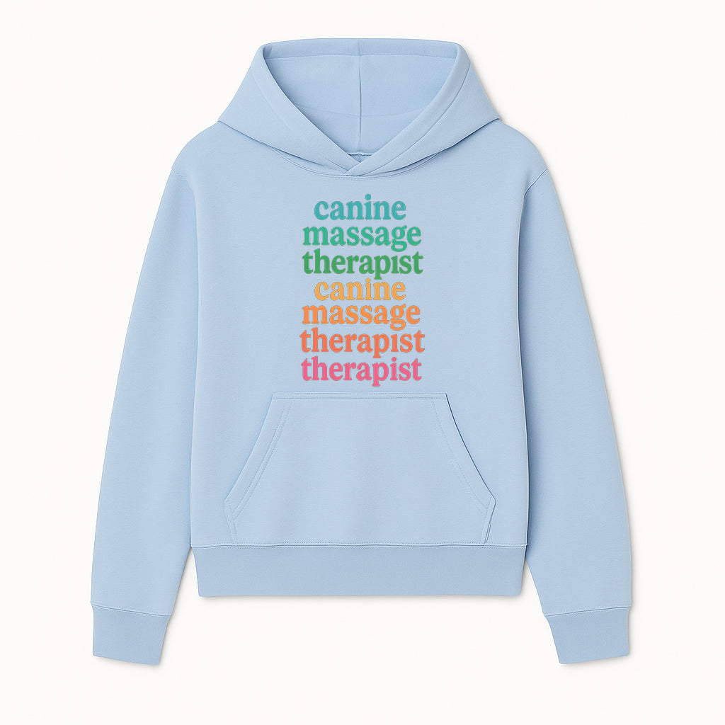 Canine Massage Therapist T-Shirt - Pet Wellness, Dog Massage, Animal Therapy Apparel, Gift for Dog Owners, Veterinarians - Hoodie 1758350834720.jpg