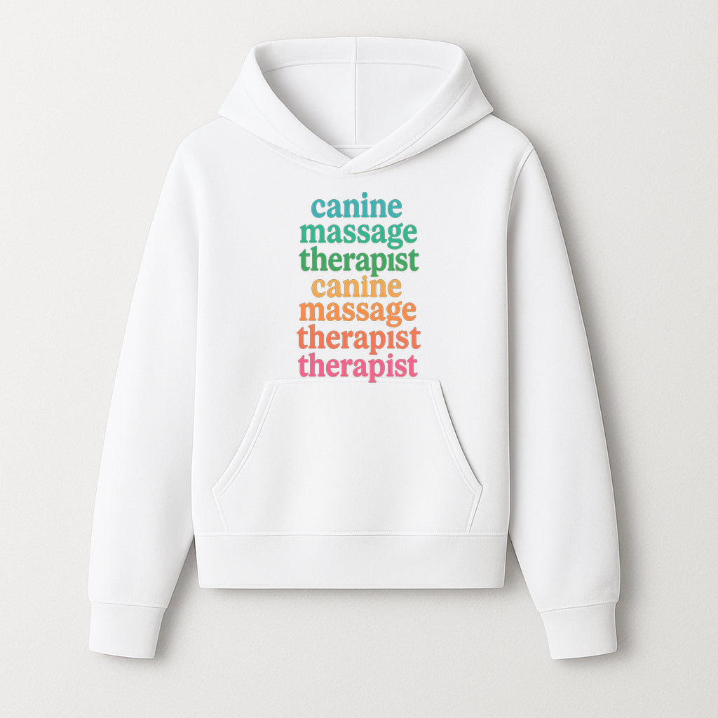 Canine Massage Therapist T-Shirt - Pet Wellness, Dog Massage, Animal Therapy Apparel, Gift for Dog Owners, Veterinarians - Hoodie 1758350835556.jpg