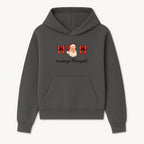 Christmas Massage Therapist Gift | Santa Illustration with Bows | Relaxation Spa Decor | Holiday Therapy Humor - Hoodie 1758350852152.jpg