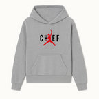 Chef Jordan Style Graphic Tee | Red Silhouette Chef Design | Urban Cooking Fashion | Unique Chef Apparel for Foodies - Hoodie 1758386157168.jpg