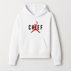 Chef Jordan Style Graphic Tee | Red Silhouette Chef Design | Urban Cooking Fashion | Unique Chef Apparel for Foodies - Hoodie 1758386158151.jpg