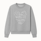 Baking Ingredients Wall Art | Kitchen Decor Print with Eggs, Flour, Sugar, Milk, Ginger, Vanilla, Perfect for Home Bakers and Chefs - Sweatshirt 1758386158652.jpg