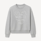 Baking Ingredients Wall Art | Kitchen Decor Print with Eggs, Flour, Sugar, Milk, Ginger, Vanilla, Perfect for Home Bakers and Chefs - Sweatshirt 1758386159231.jpg