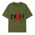 Chef Jordan Style Graphic Tee | Red Silhouette Chef Design | Urban Cooking Fashion | Unique Chef Apparel for Foodies - T-shirt 1758386160048.jpg