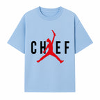 Chef Jordan Style Graphic Tee | Red Silhouette Chef Design | Urban Cooking Fashion | Unique Chef Apparel for Foodies - T-shirt 1758386160327.jpg