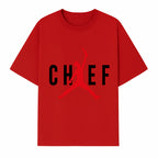Chef Jordan Style Graphic Tee | Red Silhouette Chef Design | Urban Cooking Fashion | Unique Chef Apparel for Foodies - T-shirt 1758386160877.jpg