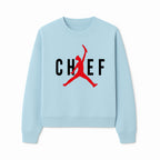 Chef Jordan Style Graphic Tee | Red Silhouette Chef Design | Urban Cooking Fashion | Unique Chef Apparel for Foodies - Sweatshirt 1758386163365.jpg
