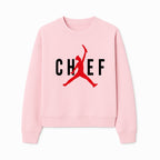 Chef Jordan Style Graphic Tee | Red Silhouette Chef Design | Urban Cooking Fashion | Unique Chef Apparel for Foodies - Sweatshirt 1758386163503.jpg