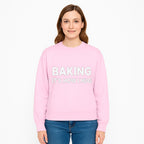 Baking Is How I Hug - Funny Baking Gift, Kitchen Decor, Baking Lover Quote, Gift for Bakers, Home Baker Humor - Sweatshirt 1758386174668.jpg