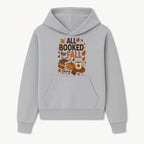 All Booked for Fall Cozy Decor - Autumn Books, Pumpkin, Coffee Mug, Fall Leaves, Warm Scarf, Seasonal Home Decor - Hoodie 1758388388770.jpg