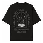 A Well-Read Woman is a Dangerous Creature Art Print - Literary Inspirational Decor for Book Lovers - T-shirt 1758388389349.jpg
