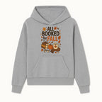 All Booked for Fall Cozy Decor - Autumn Books, Pumpkin, Coffee Mug, Fall Leaves, Warm Scarf, Seasonal Home Decor - Hoodie 1758388389354.jpg