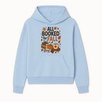 All Booked for Fall Cozy Decor - Autumn Books, Pumpkin, Coffee Mug, Fall Leaves, Warm Scarf, Seasonal Home Decor - Hoodie 1758388389487.jpg