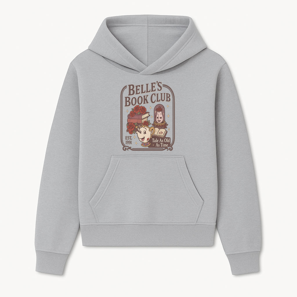 Belle's Book Club Vintage Design, EST 1991, Enchanted Storytelling Tee, Tale As Old As Time, Beauty and the Beast Inspired Merchandise - Hoodie 1758388389491.jpg