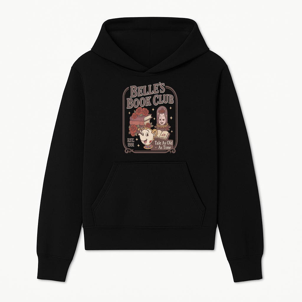 Belle's Book Club Vintage Design, EST 1991, Enchanted Storytelling Tee, Tale As Old As Time, Beauty and the Beast Inspired Merchandise - Hoodie 1758388389635.jpg