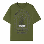 A Well-Read Woman is a Dangerous Creature Art Print - Literary Inspirational Decor for Book Lovers - T-shirt 1758388389672.jpg