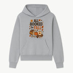 All Booked for Fall Cozy Decor - Autumn Books, Pumpkin, Coffee Mug, Fall Leaves, Warm Scarf, Seasonal Home Decor - Hoodie 1758388390201.jpg