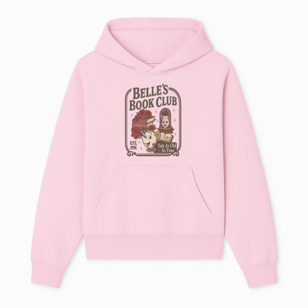 Belle's Book Club Vintage Design, EST 1991, Enchanted Storytelling Tee, Tale As Old As Time, Beauty and the Beast Inspired Merchandise - Hoodie 1758388390363.jpg
