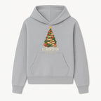 All Booked for Christmas - Festive Book Tree Art Print, Holiday Decor for Book Lovers, Christmas Gift Idea - Hoodie 1758388390531.jpg