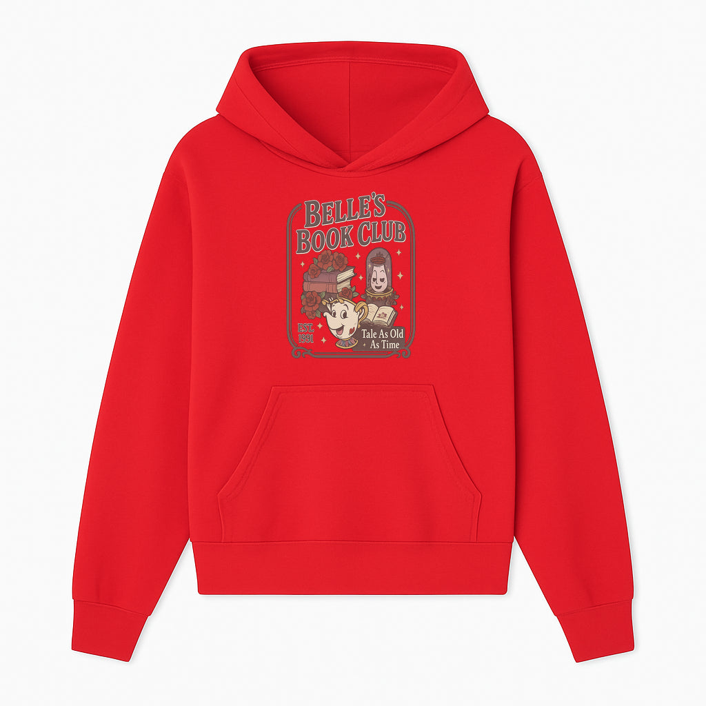 Belle's Book Club Vintage Design, EST 1991, Enchanted Storytelling Tee, Tale As Old As Time, Beauty and the Beast Inspired Merchandise - Hoodie 1758388390822.jpg