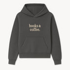 Books & Coffee Wall Art Print | Cozy Home Decor for Readers | Inspirational Quote Poster | Perfect Gift for Book Lovers - Hoodie 1758388391106.jpg