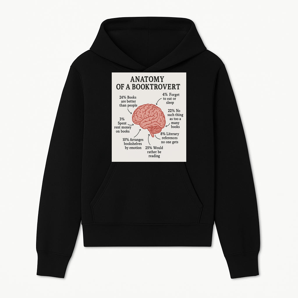 Anatomy of a Booktrovert Wall Art - Funny Book Lover Printable - Reading Humor Decor for Bibliophiles and Bookworms - Hoodie 1758388391899.jpg