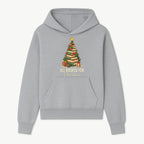 All Booked for Christmas - Festive Book Tree Art Print, Holiday Decor for Book Lovers, Christmas Gift Idea - Hoodie 1758388391998.jpg