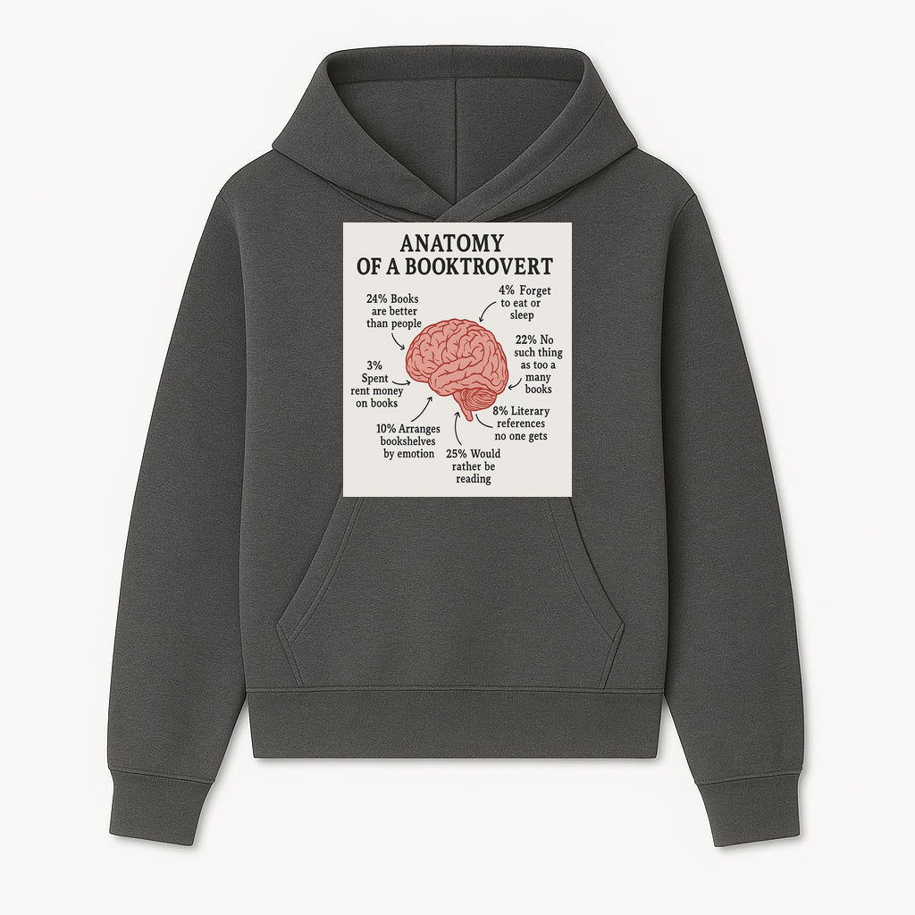 Anatomy of a Booktrovert Wall Art - Funny Book Lover Printable - Reading Humor Decor for Bibliophiles and Bookworms - Hoodie 1758388392044.jpg