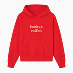 Books & Coffee Wall Art Print | Cozy Home Decor for Readers | Inspirational Quote Poster | Perfect Gift for Book Lovers - Hoodie 1758388392150.jpg