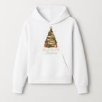 All Booked for Christmas - Festive Book Tree Art Print, Holiday Decor for Book Lovers, Christmas Gift Idea - Hoodie 1758388392170.jpg