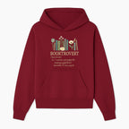 Booktrovert Definition Art Print | Floral Bookshelf Decor | Introvert Gift for Book Lovers | Literary Home Wall Art - Hoodie 1758388392322.jpg