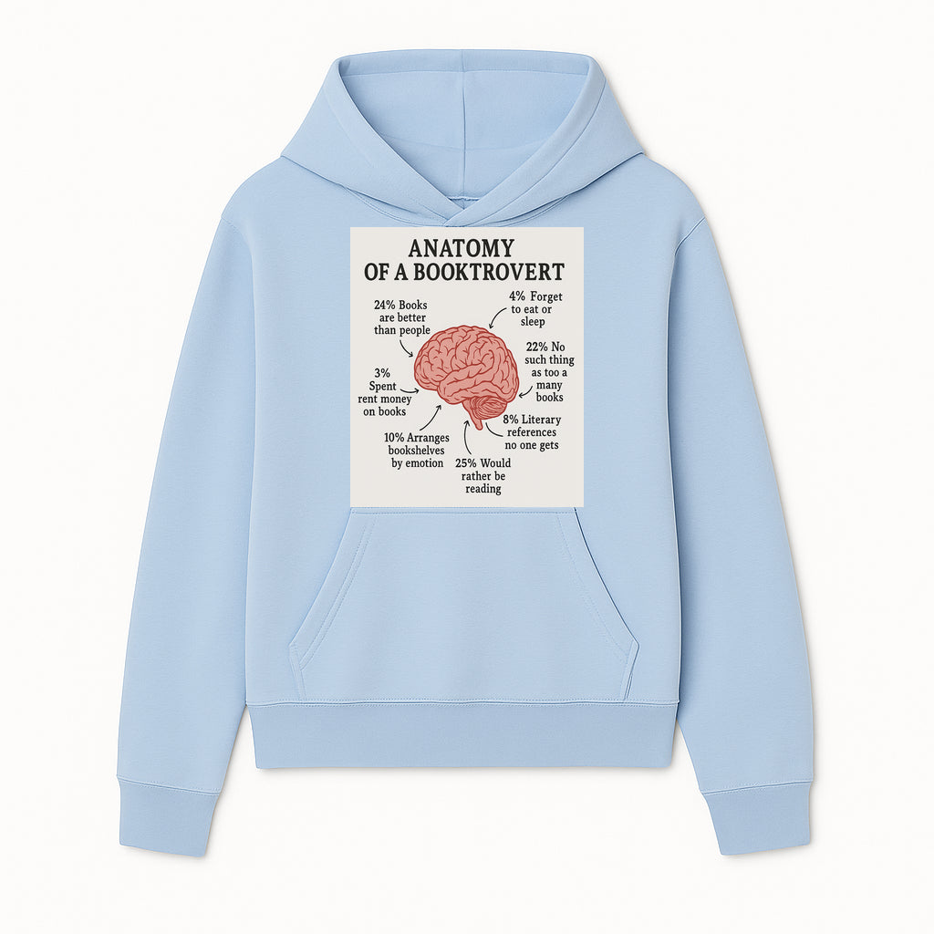 Anatomy of a Booktrovert Wall Art - Funny Book Lover Printable - Reading Humor Decor for Bibliophiles and Bookworms - Hoodie 1758388392499.jpg