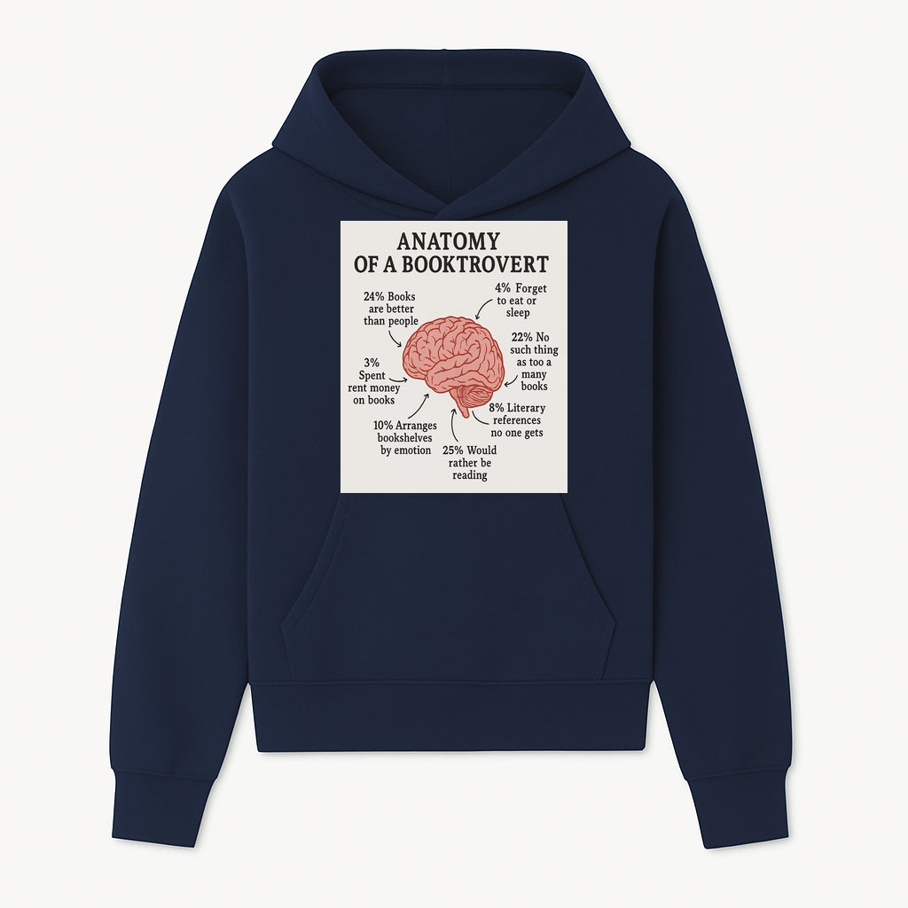 Anatomy of a Booktrovert Wall Art - Funny Book Lover Printable - Reading Humor Decor for Bibliophiles and Bookworms - Hoodie 1758388392934.jpg