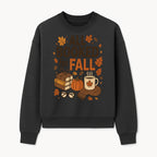 All Booked for Fall Cozy Decor - Autumn Books, Pumpkin, Coffee Mug, Fall Leaves, Warm Scarf, Seasonal Home Decor - Sweatshirt 1758388395082.jpg