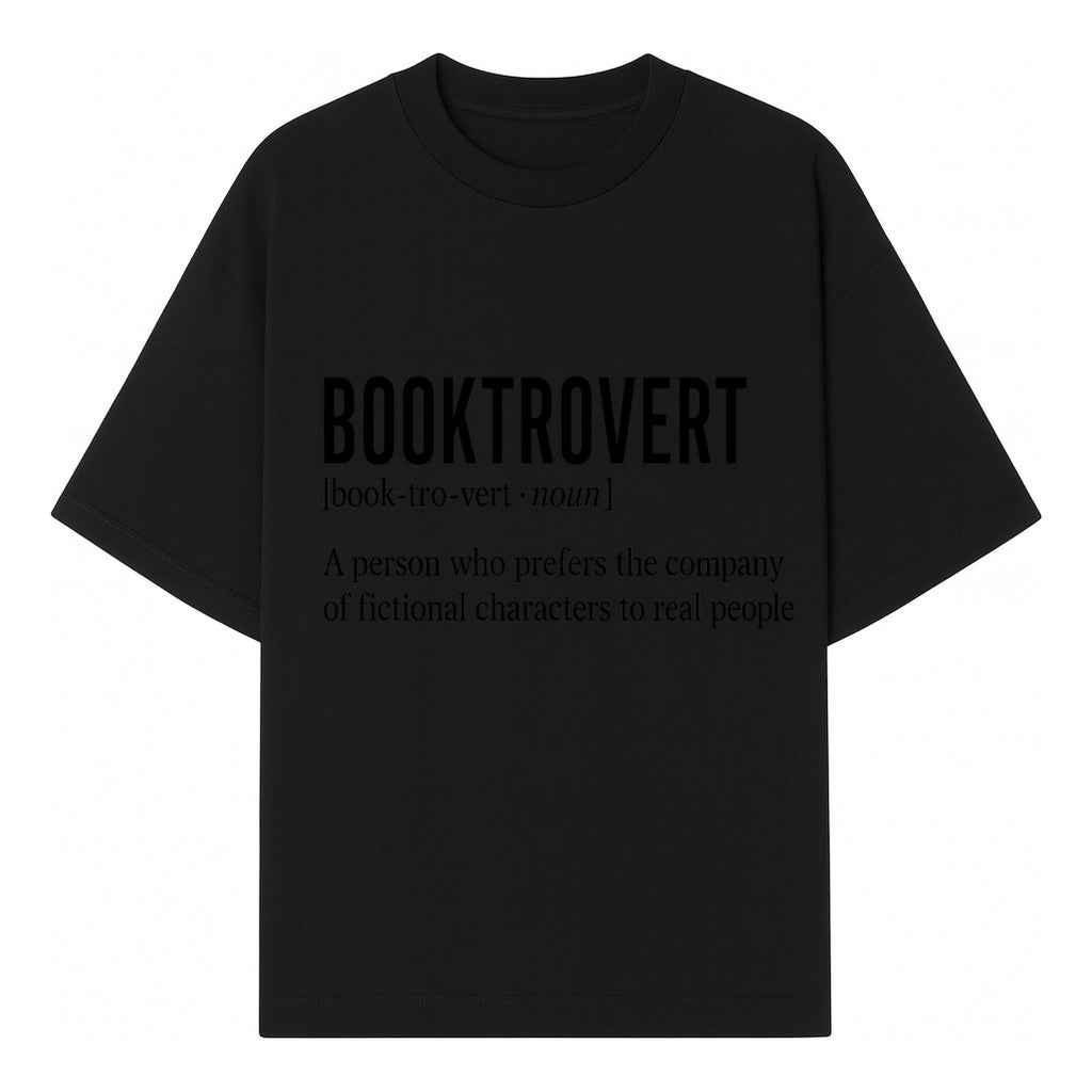 Booktrovert Definition Wall Art | Literary Gifts | Book Lover Decor | Fictional Characters | Introvert Gift Idea | Home Decor - T-shirt 1758388395365.jpg