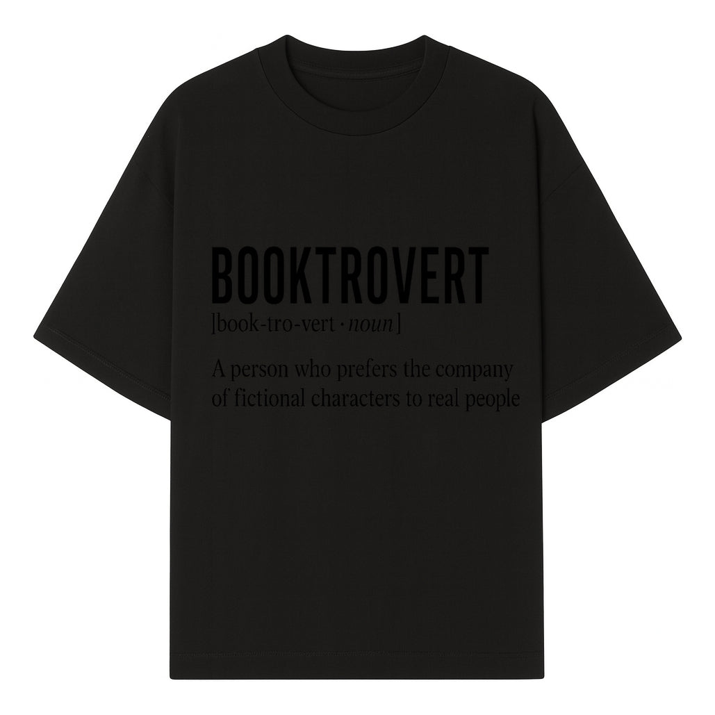 Booktrovert Definition Wall Art | Literary Gifts | Book Lover Decor | Fictional Characters | Introvert Gift Idea | Home Decor - T-shirt 1758388395365.jpg