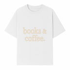 Books & Coffee Wall Art Print | Cozy Home Decor for Readers | Inspirational Quote Poster | Perfect Gift for Book Lovers - T-shirt 1758388395504.jpg