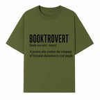 Booktrovert Definition Wall Art | Literary Gifts | Book Lover Decor | Fictional Characters | Introvert Gift Idea | Home Decor - T-shirt 1758388395626.jpg