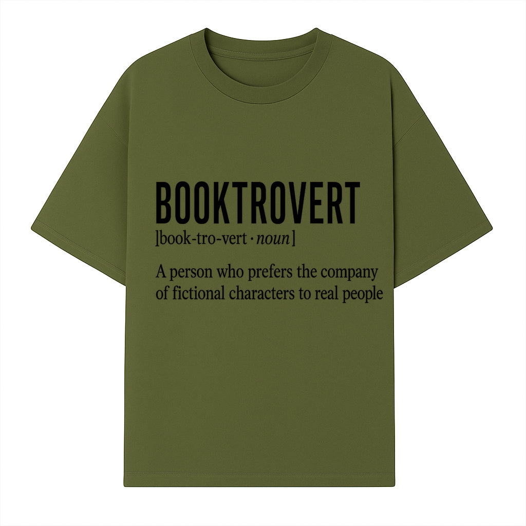 Booktrovert Definition Wall Art | Literary Gifts | Book Lover Decor | Fictional Characters | Introvert Gift Idea | Home Decor - T-shirt 1758388395626.jpg