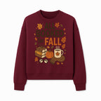 All Booked for Fall Cozy Decor - Autumn Books, Pumpkin, Coffee Mug, Fall Leaves, Warm Scarf, Seasonal Home Decor - Sweatshirt 1758388395809.jpg