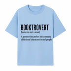 Booktrovert Definition Wall Art | Literary Gifts | Book Lover Decor | Fictional Characters | Introvert Gift Idea | Home Decor - T-shirt 1758388395881.jpg