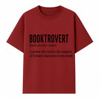 Booktrovert Definition Wall Art | Literary Gifts | Book Lover Decor | Fictional Characters | Introvert Gift Idea | Home Decor - T-shirt 1758388396173.jpg
