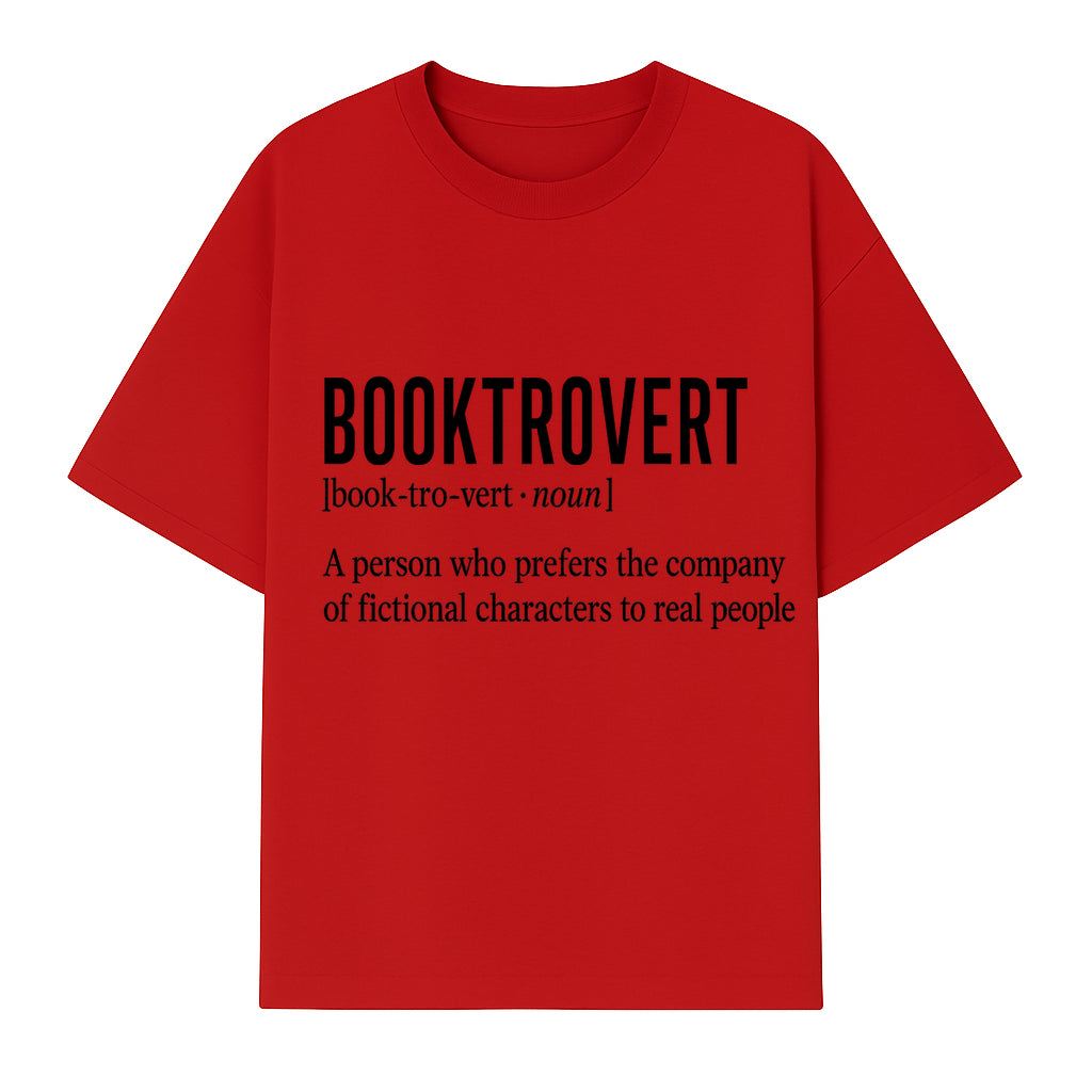 Booktrovert Definition Wall Art | Literary Gifts | Book Lover Decor | Fictional Characters | Introvert Gift Idea | Home Decor - T-shirt 1758388396431.jpg
