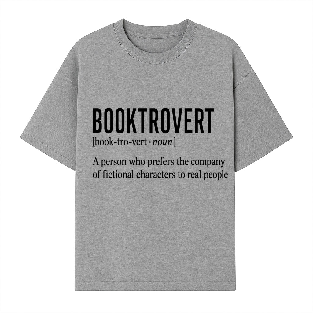 Booktrovert Definition Wall Art | Literary Gifts | Book Lover Decor | Fictional Characters | Introvert Gift Idea | Home Decor - T-shirt 1758388396553.jpg