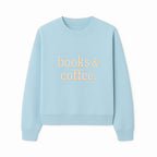 Books & Coffee Wall Art Print | Cozy Home Decor for Readers | Inspirational Quote Poster | Perfect Gift for Book Lovers - Sweatshirt 1758388397785.jpg