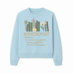 Booktrovert Definition Art Print | Floral Bookshelf Decor | Introvert Gift for Book Lovers | Literary Home Wall Art - Sweatshirt 1758388398095.jpg